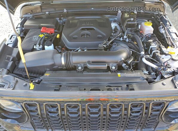 1C4RJXDN8SW563235 2025 JEEP WRANGLER Gray Вид підкапотного простору
