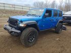 2025 Jeep Wrangler Sport Blue vin: 1C4RJXDN8SW658734