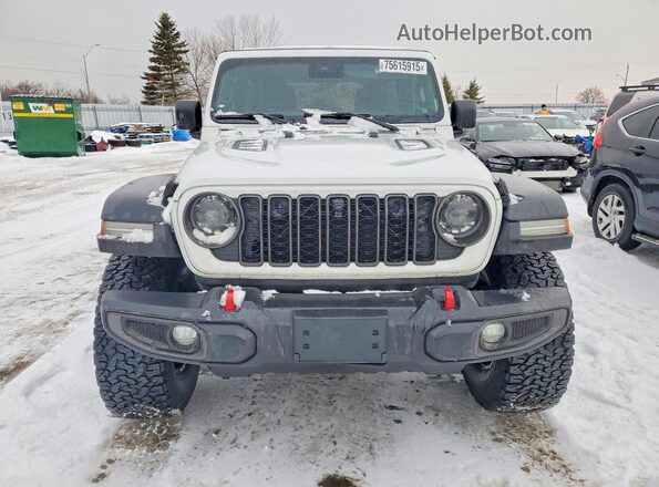 1C4RJXFG0RW134972 2024 JEEP WRANGLER Белый Вид спереди