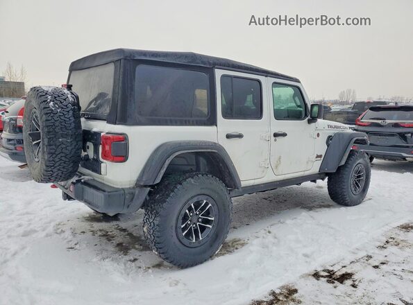 1C4RJXFG0RW134972 2024 JEEP WRANGLER Белый Задняя правая четверть