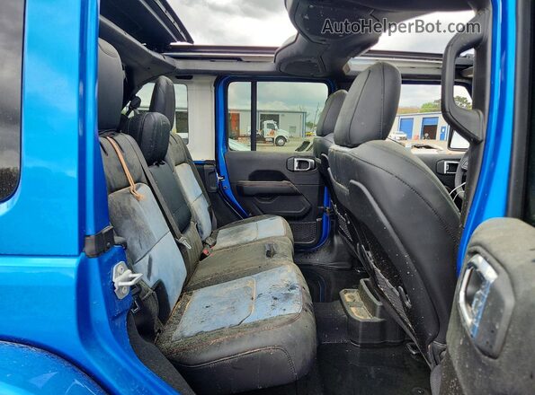 1C4RJXFG6SW660285 2025 JEEP WRANGLER Blue უკანა სავარძლების ხედი