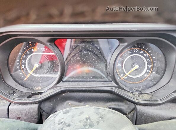 1C4RJXFG6SW660285 2025 JEEP WRANGLER Blue ხელსაწყოთა პანელის ხედი