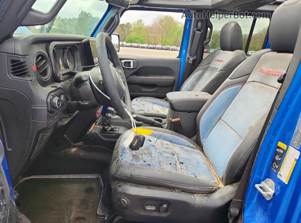 1C4RJXFG6SW660285 2025 JEEP WRANGLER Blue წინა სალონის ხედი