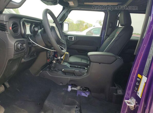 1C4RJXFGXTW199111 2026 JEEP WRANGLER Purple Вид салону спереду