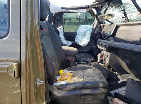 1C4RJXFN6SW513205 2025 JEEP WRANGLER Green Front interior view