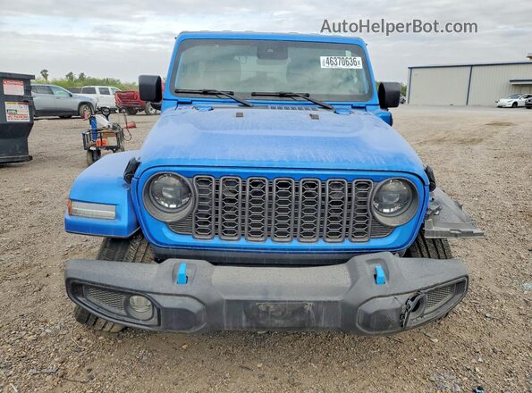 1C4RJXN64RW228930 2024 JEEP WRANGLER Синий Вид спереди