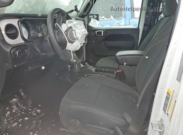 1C4RJXN66SW595964 2025 JEEP WRANGLER Белый Вид салона спереди