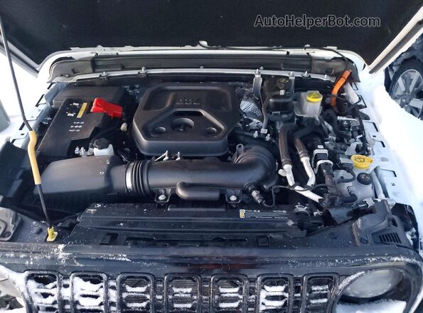 1C4RJXN66SW595964 2025 JEEP WRANGLER Белый Вид задней части салона