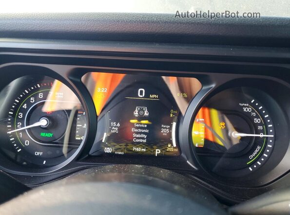 1C4RJXN68SW590698 2025 JEEP WRANGLER Угольный Вид щитка приборов