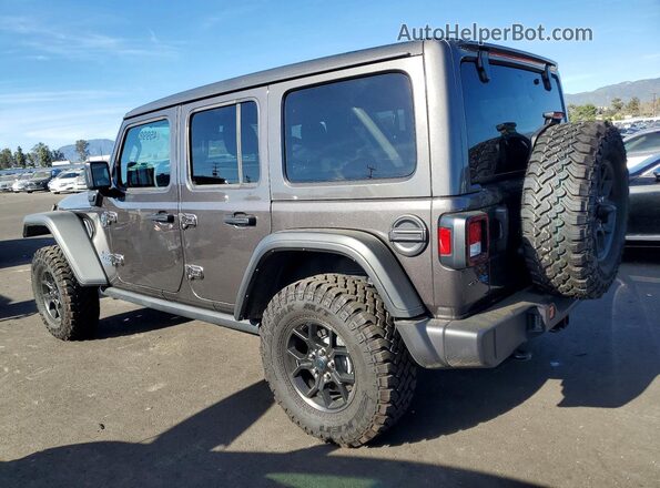 1C4RJXN68SW590698 2025 JEEP WRANGLER Угольный Задняя левая четверть