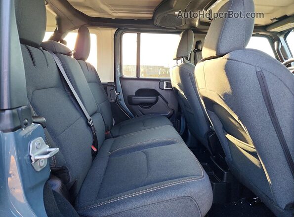 1C4RJXN69SW509921 2025 JEEP WRANGLER Синий Вид задней части салона