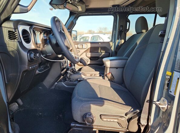 1C4RJXN69SW509921 2025 JEEP WRANGLER Синий Вид салона спереди