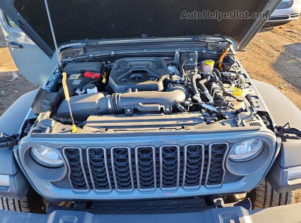 1C4RJXN69SW509921 2025 JEEP WRANGLER Синий Вид подкапотного пространства