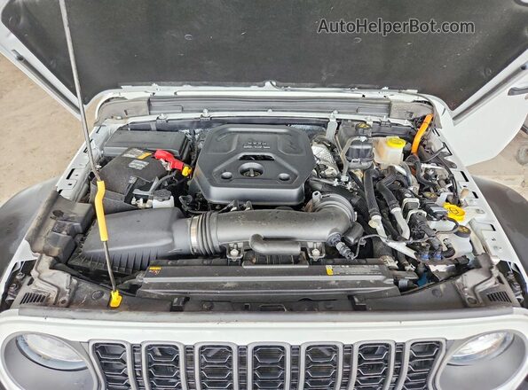1C4RJXN6XSW588323 2025 JEEP WRANGLER White Engine compartment view