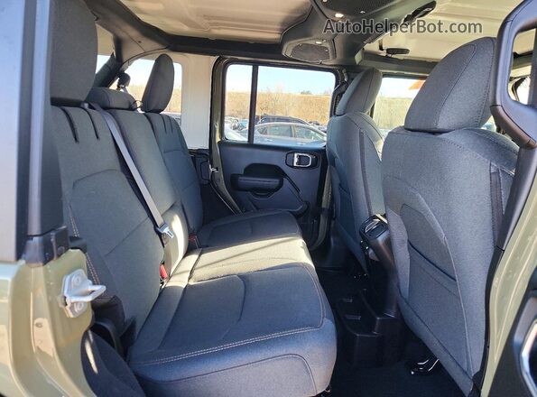 1C4RJXN6XSW642641 2025 JEEP WRANGLER Brown Widok wnętrza z tyłu