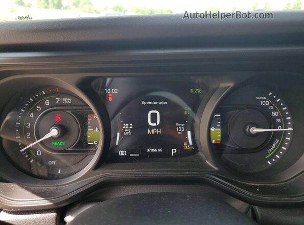 1C4RJXP64RW127352 2024 JEEP WRANGLER Белый Вид щитка приборов