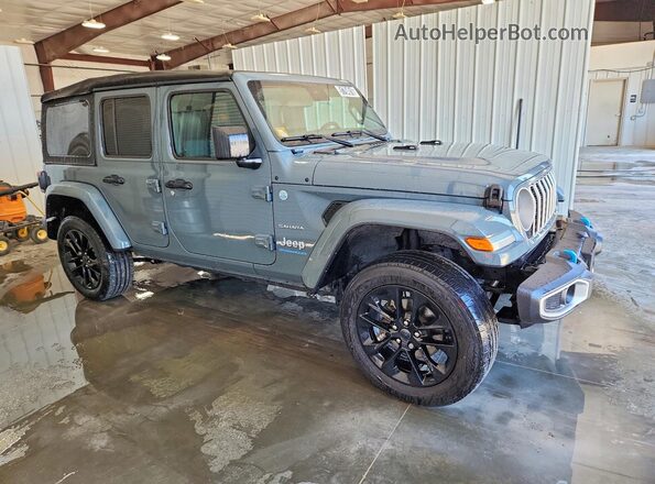 1C4RJXP66RW189996 2024 JEEP WRANGLER Серый Передняя правая четверть