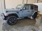 2024 Jeep Wrangler Sahara 4xe Серый vin: 1C4RJXP66RW189996 Damage: Left Front Door, Multiple Dents/Paint Damage, 2