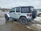 2024 Jeep Wrangler Sahara 4xe Серебряный vin: 1C4RJXP66RW203735
