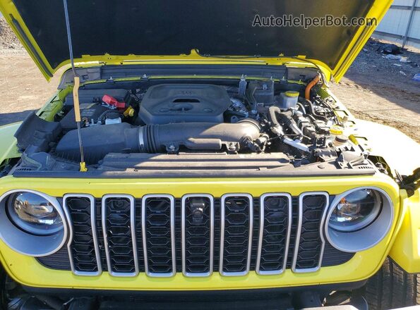 1C4RJXP66RW215254 2024 JEEP WRANGLER Желтый Вид подкапотного пространства