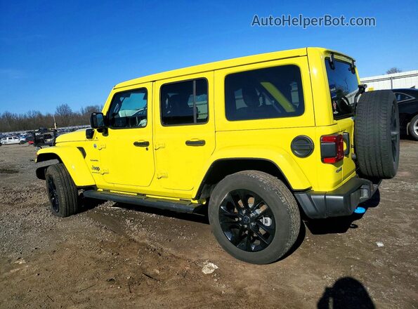 1C4RJXP66RW215254 2024 JEEP WRANGLER Желтый Задняя левая четверть