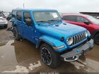 2024 Jeep Wrangler 4xe Sahara 4xe Синий vin: 1C4RJXP67RW189361