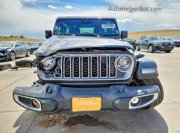 1C4RJXP67SW585330 2025 JEEP WRANGLER Gray წინა ხედი
