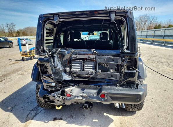 1C4RJXSJ2SW590012 2025 JEEP WRANGLER Черный Вид сзади
