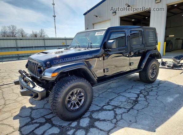 1C4RJXSJ2SW590012 2025 JEEP WRANGLER Черный Передняя левая четверть