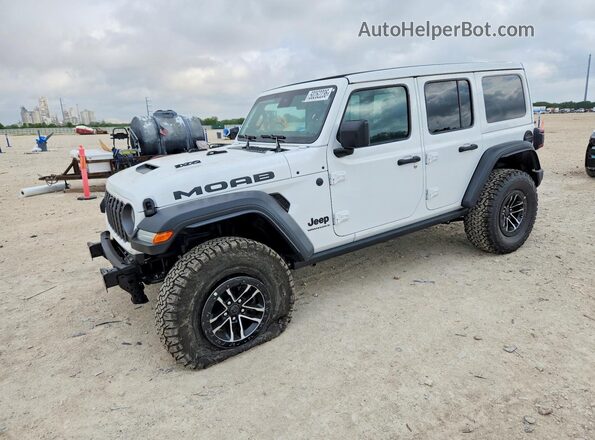 1C4RJXSJ2TW246763 2026 JEEP WRANGLER White წინა მარცხენა ხედი სამი მეოთხედიდან