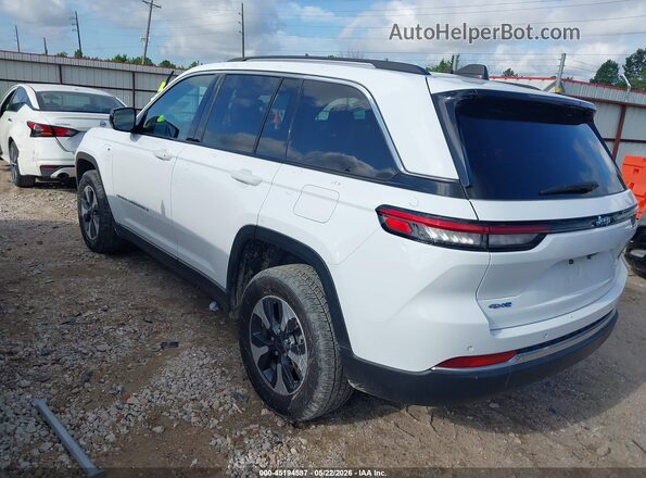 1C4RJYB63R8958052 2024 JEEP GRAND CHEROKEE 4XE White Tył lewy