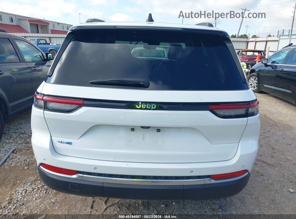 1C4RJYB63R8958052 2024 JEEP GRAND CHEROKEE 4XE White 