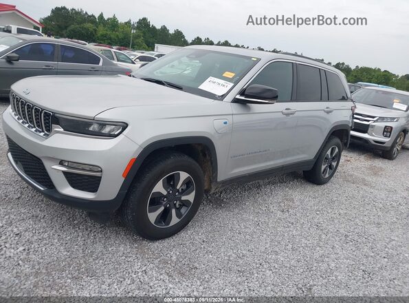 1C4RJYB63RC121072 2024 JEEP GRAND CHEROKEE 4XE Silver Przód lewy