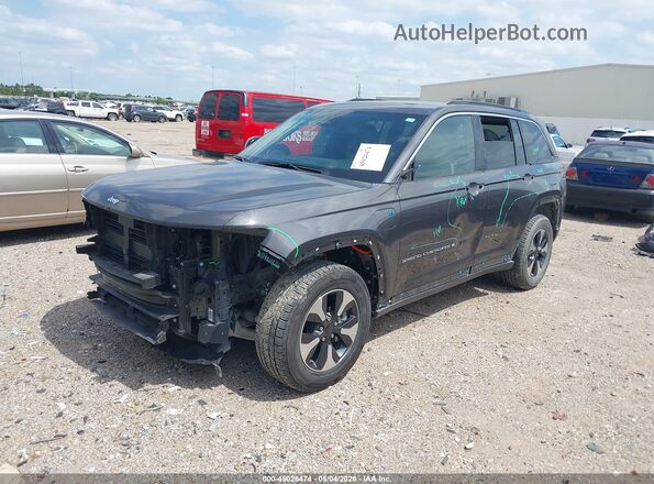 1C4RJYB69RC117009 2024 JEEP GRAND CHEROKEE 4XE Gray Przód lewy