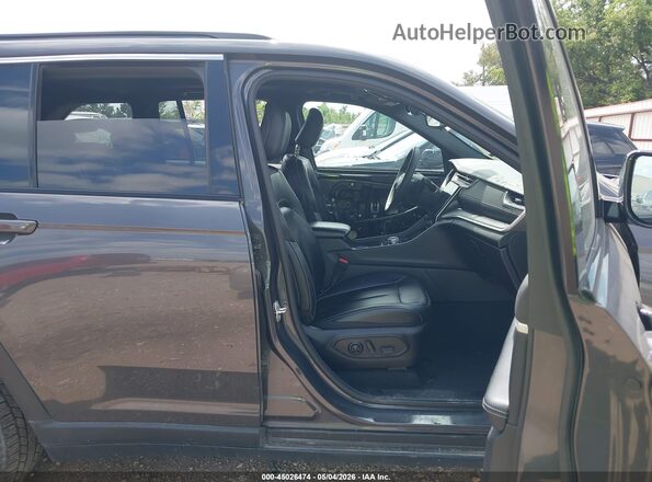 1C4RJYB69RC117009 2024 JEEP GRAND CHEROKEE 4XE Gray Widok wnętrza z przodu