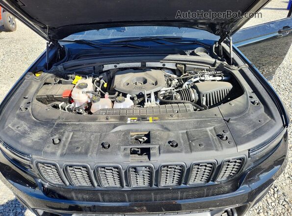 1C4RJYB6XRC243718 2024 JEEP GRAND Black Widok komory silnika