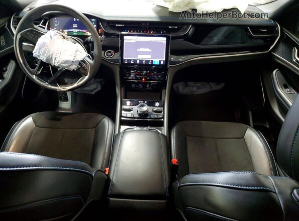 1C4RJYC63P8792580 2023 JEEP GRAND Серебряный Вид панели приборов
