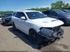 2017 Dodge Durango R/t Rwd Белый vin: 1C4SDHCT4HC869938