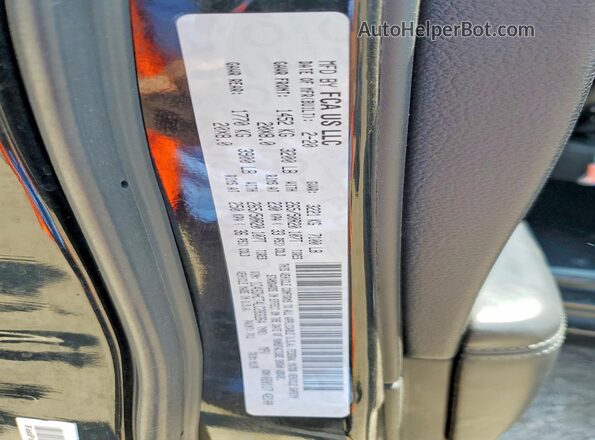 1C4SDHCT4LC283264 2020 DODGE DURANGO Черный Вид наклейки с VIN-кодом