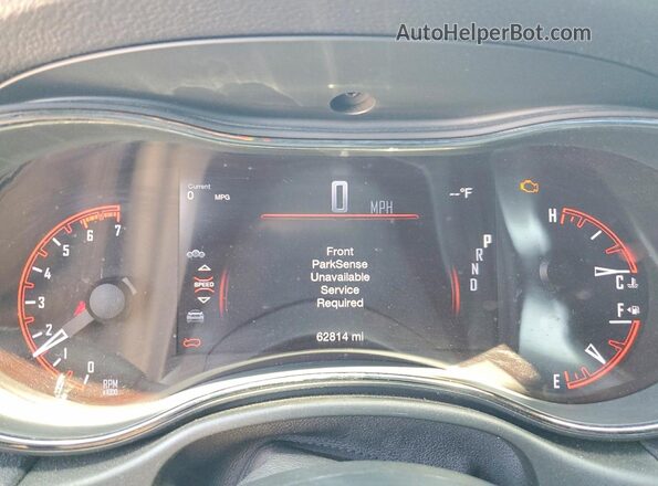 1C4SDHCT4LC283264 2020 DODGE DURANGO Черный Вид щитка приборов