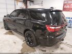 2020 Dodge Durango R/t Rwd Black vin: 1C4SDHCT4LC307644