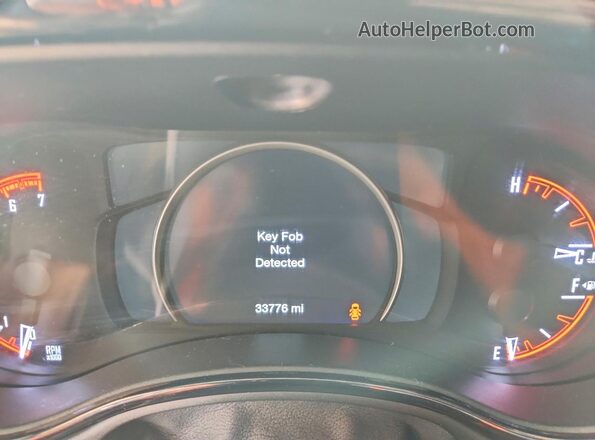 1C4SDHCT5PC687244 2023 DODGE DURANGO Белый Вид щитка приборов