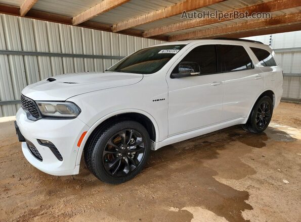 1C4SDHCT5PC687244 2023 DODGE DURANGO Белый Передняя левая четверть