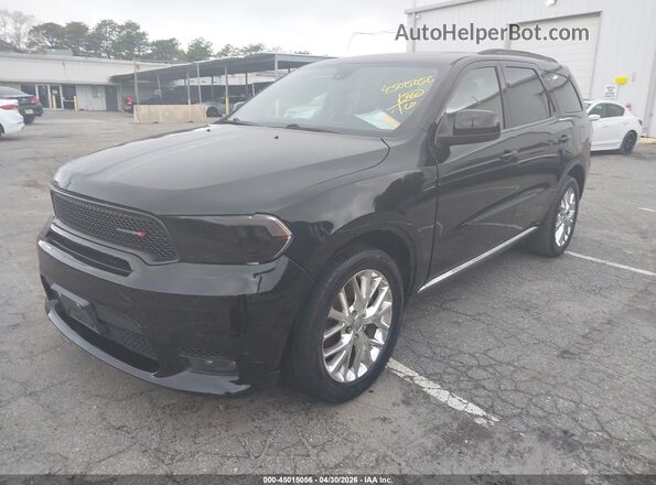 1C4SDHCT6KC575478 2019 DODGE DURANGO Черный Передняя левая четверть