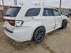 2017 Dodge Durango R White vin: 1C4SDHCT7HC672407