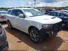 2020 Dodge Durango R/t Rwd White vin: 1C4SDHCT7LC141961