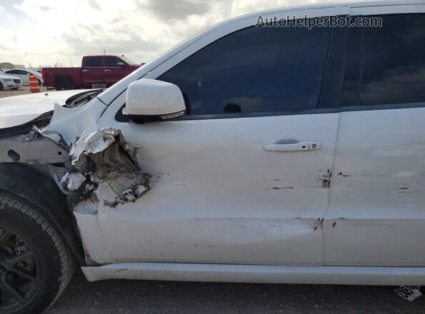 1C4SDHCT8LC204453 2020 DODGE DURANGO Белый Вид салона спереди