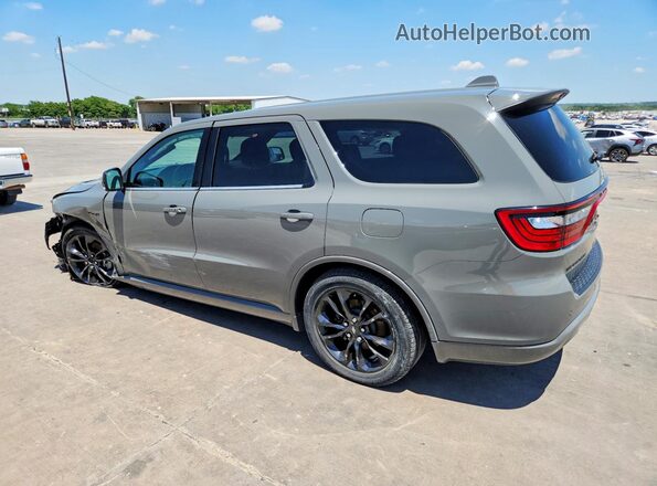 1C4SDHCTXMC608727 2021 DODGE DURANGO Gray Trasero izquierdo