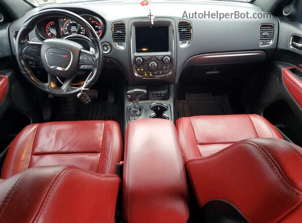 1C4SDJCT0KC764957 2019 DODGE DURANGO White Vista del salpicadero