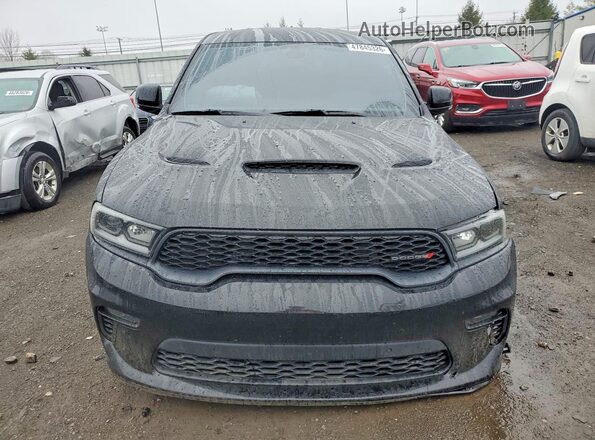 1C4SDJCT0MC661914 2021 DODGE DURANGO Black Widok z przodu